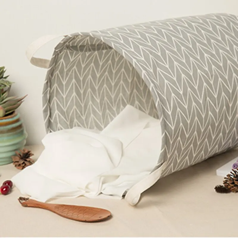 Мультяшная складная корзина для белья хранения игрушек бочка-контейнер грязной