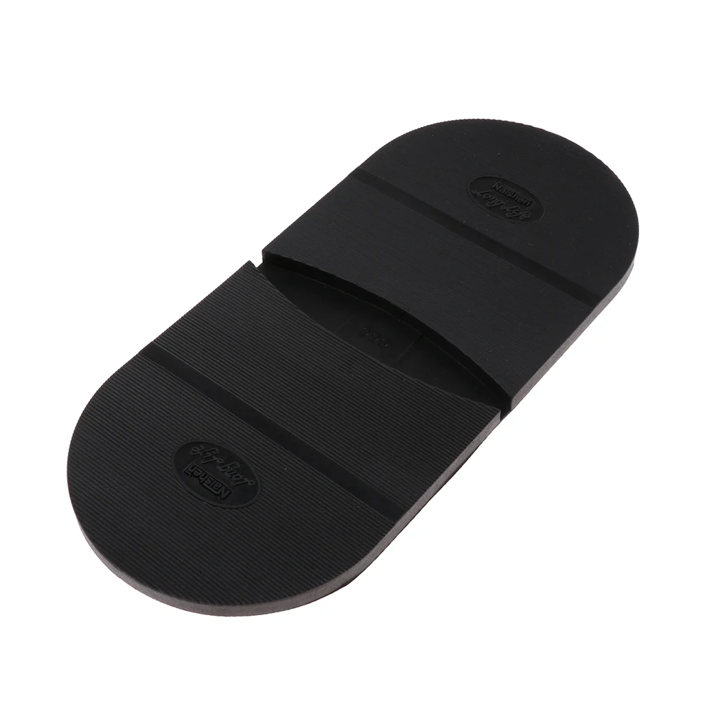 1 Pair Rubber Stick on Glue on Heel Soles Anti Slip Shoe Repair Supplies 7mm
