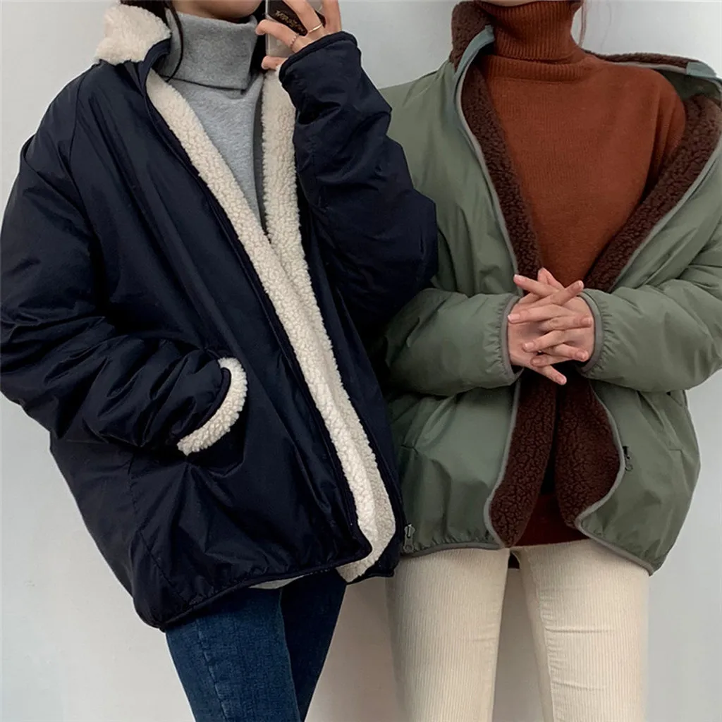 HSU 2019 Новое поступление женская верхняя одежда со стоячим воротником в стиле