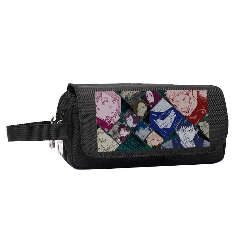 Пенал для карандашей в стиле аниме Модный чехол ююютсу Джо Сатору вместительный
