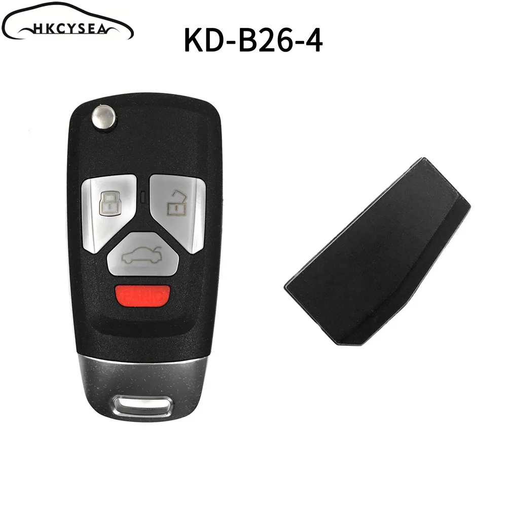 Дистанционный ключ KEYDIY B26-3 B26-4 серии B для KD900 URG200 Mini KD и HC Chip (4D 46 4C G) KD-X2 H618PRO Tango |