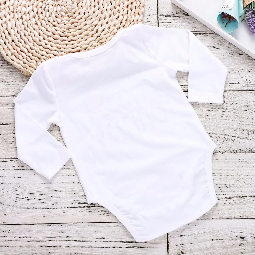 Боди с длинными рукавами для маленьких мальчиков Комбинезон девочек осенняя