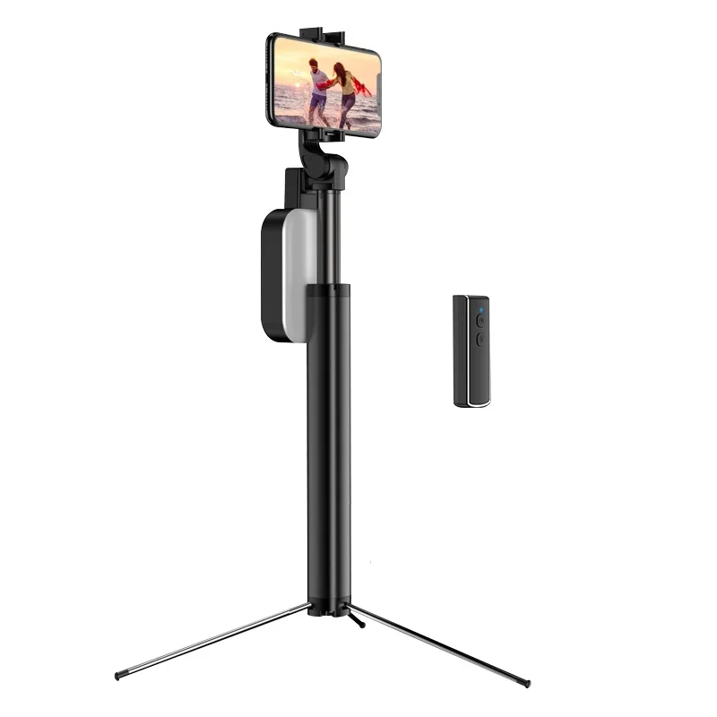 Складной штатив монопод Bluetooth селфи палка с беспроводной кнопкой затвора
