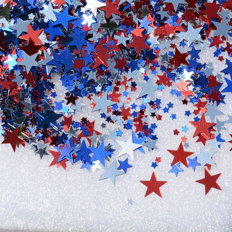 

Confetti Mixed Size Stars Gold Silver Blue Balloon Filling Baby Shower Birthday Party Decoration Supplies Balloon Accessories