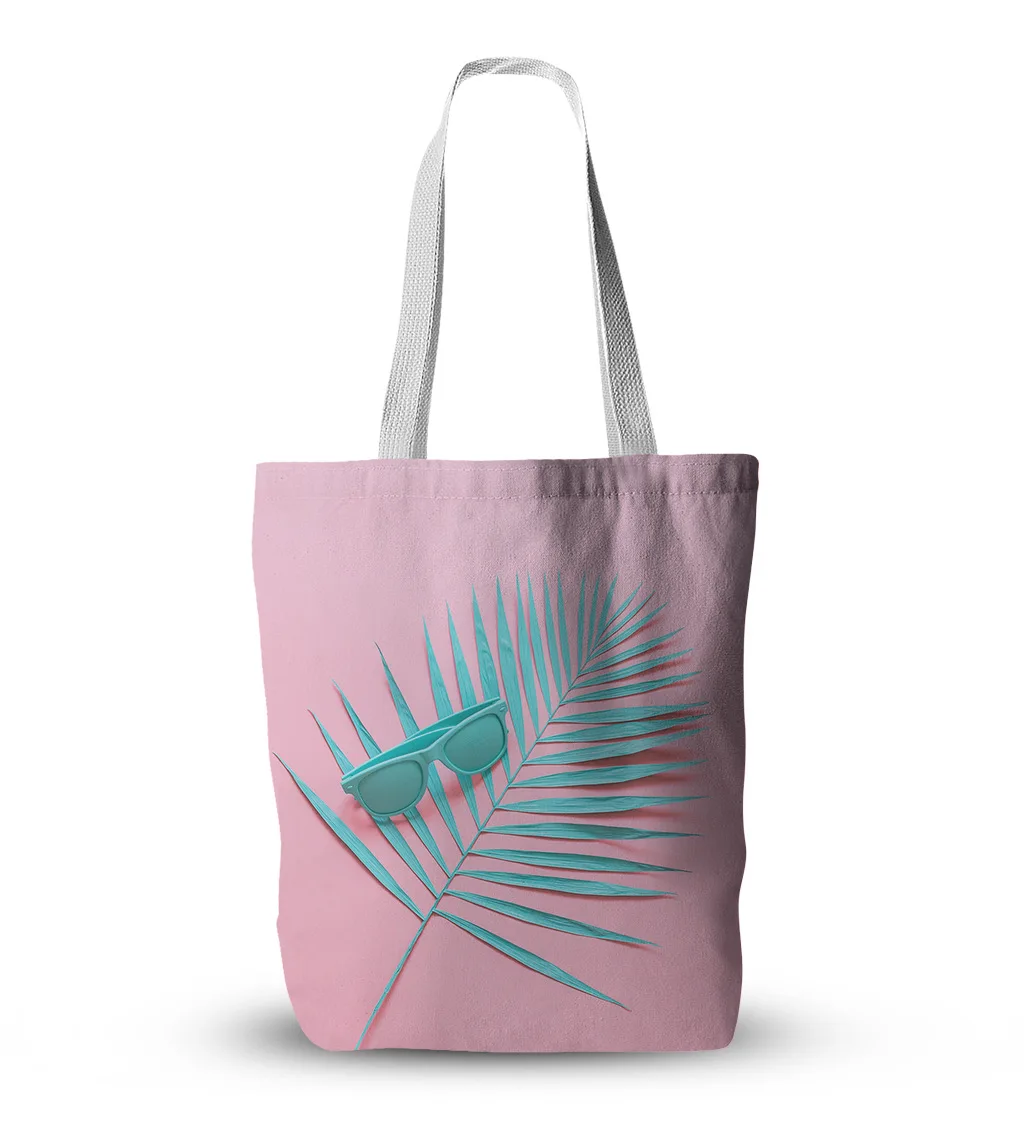 

Hot Sale Unicorn Print Canvas Tote Bag Harajuku Ins Style Cute Shopping Bags for Women Graphic Large-capacity Shoulder Bag