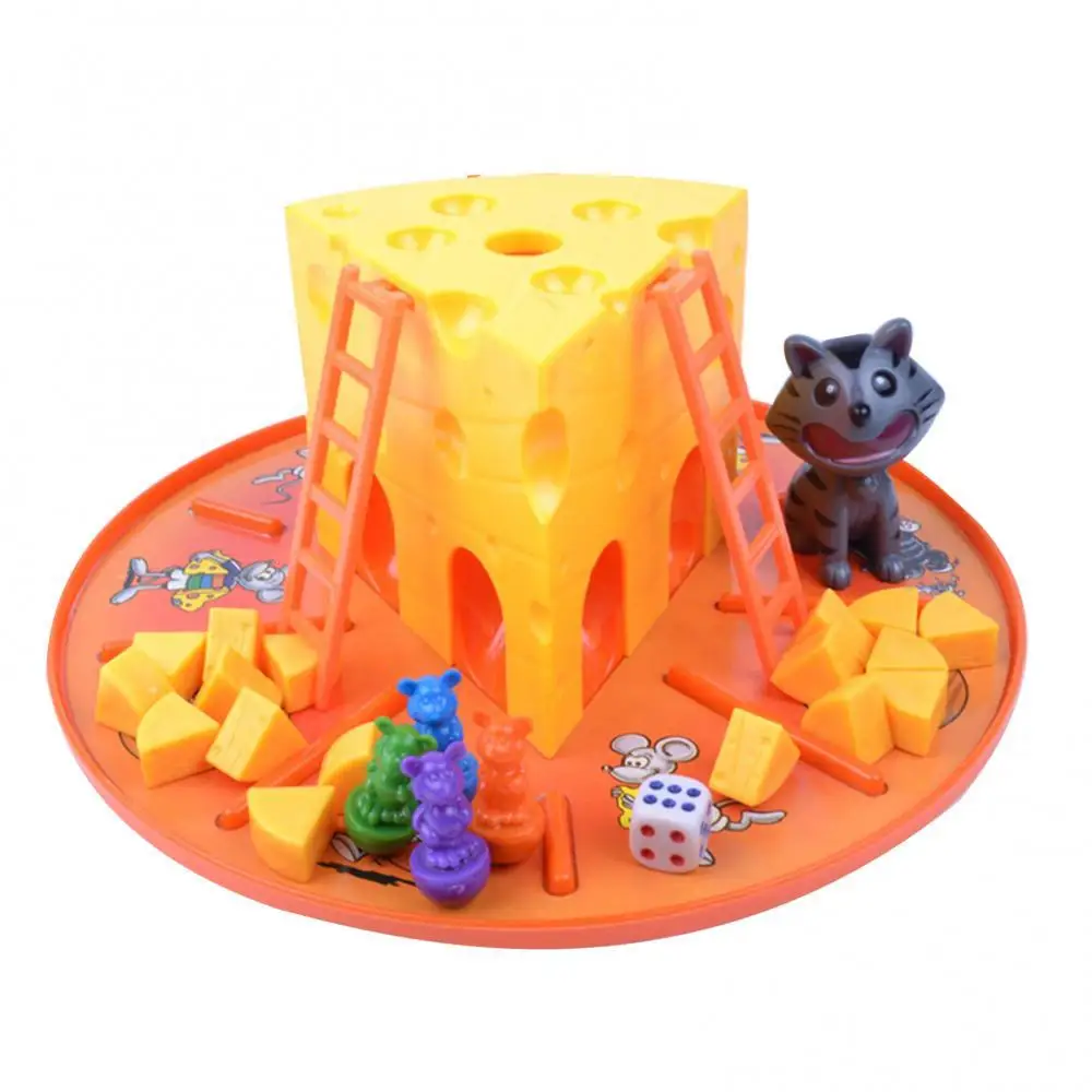 

Parent-child Interaction Mouse Cheese Cake Table Game Kids Intelligent Toy