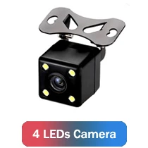 4LEDs Camera Инструменты+ OBD2+ приемник dab+ CARPLAY+ USB камера-видеорегистратор+ Система контроля давления в шинах HD камера заднего вида+ камера заднего вида для любого android навигации - Цвет: 4LEDs Camera