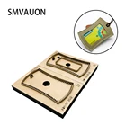 Smvoon деревянная высекальная сделай сам форма для визитных и именных карт Скрапбукинг подходит для высекальной машины
