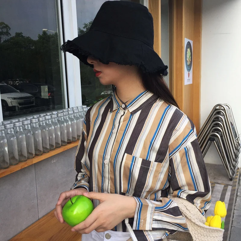 Женская винтажная Шляпка в стиле Харадзюку однотонная летняя пляжная кепка с