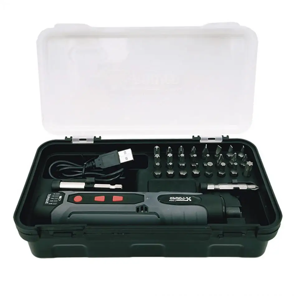 

Electric Screwdriver Rechargeable Automatic Screwdriver Hand Drill Multi-function Electric Batch Tool Electric Screwdriver