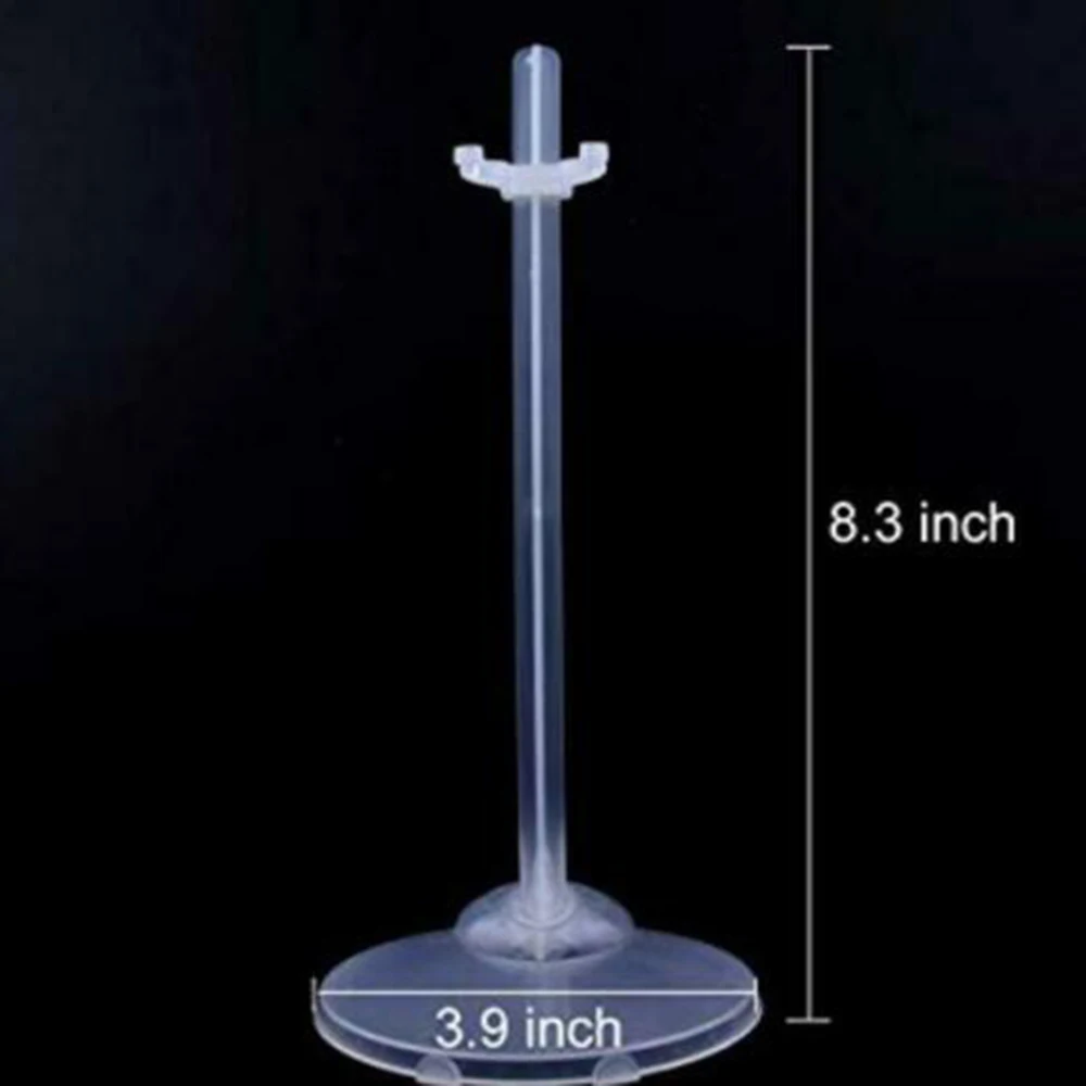 10 шт./лот прозрачная подставка для игрушек кукол девочек манекен