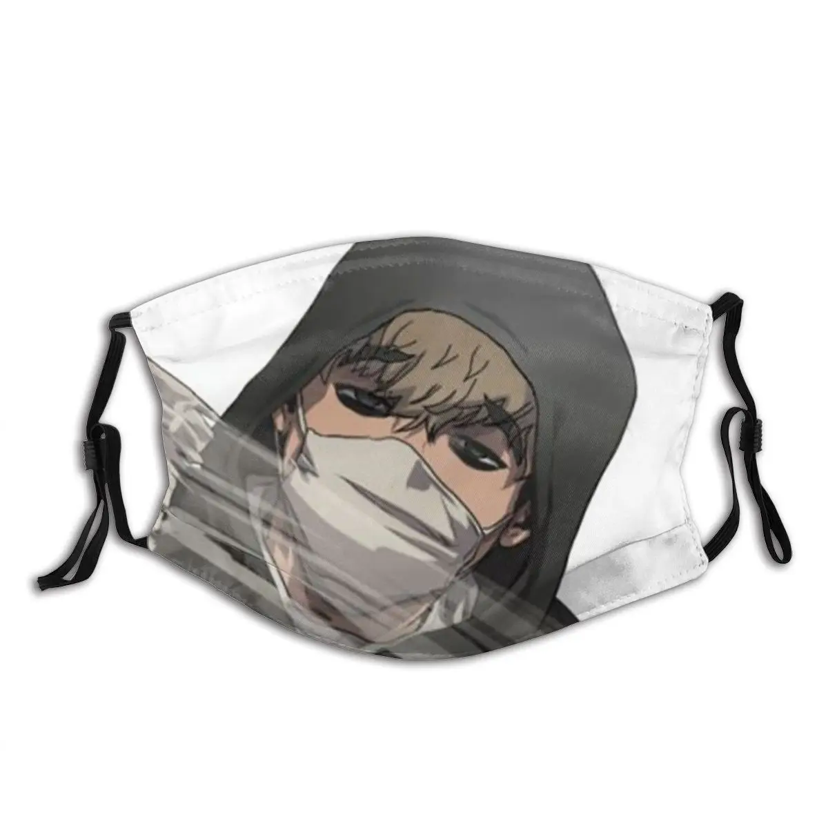

Моющаяся маска для лица Killing Stalking Blood Boy с принтом из японского аниме, ветрозащитная Пылезащитная маска с фильтрами, защита из полиэстера