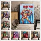 Marvel супергерой Железный человек комикс плакат Классический Фильм Мстители холст живопись стена искусство общежитие спальня домашний декор эстетика