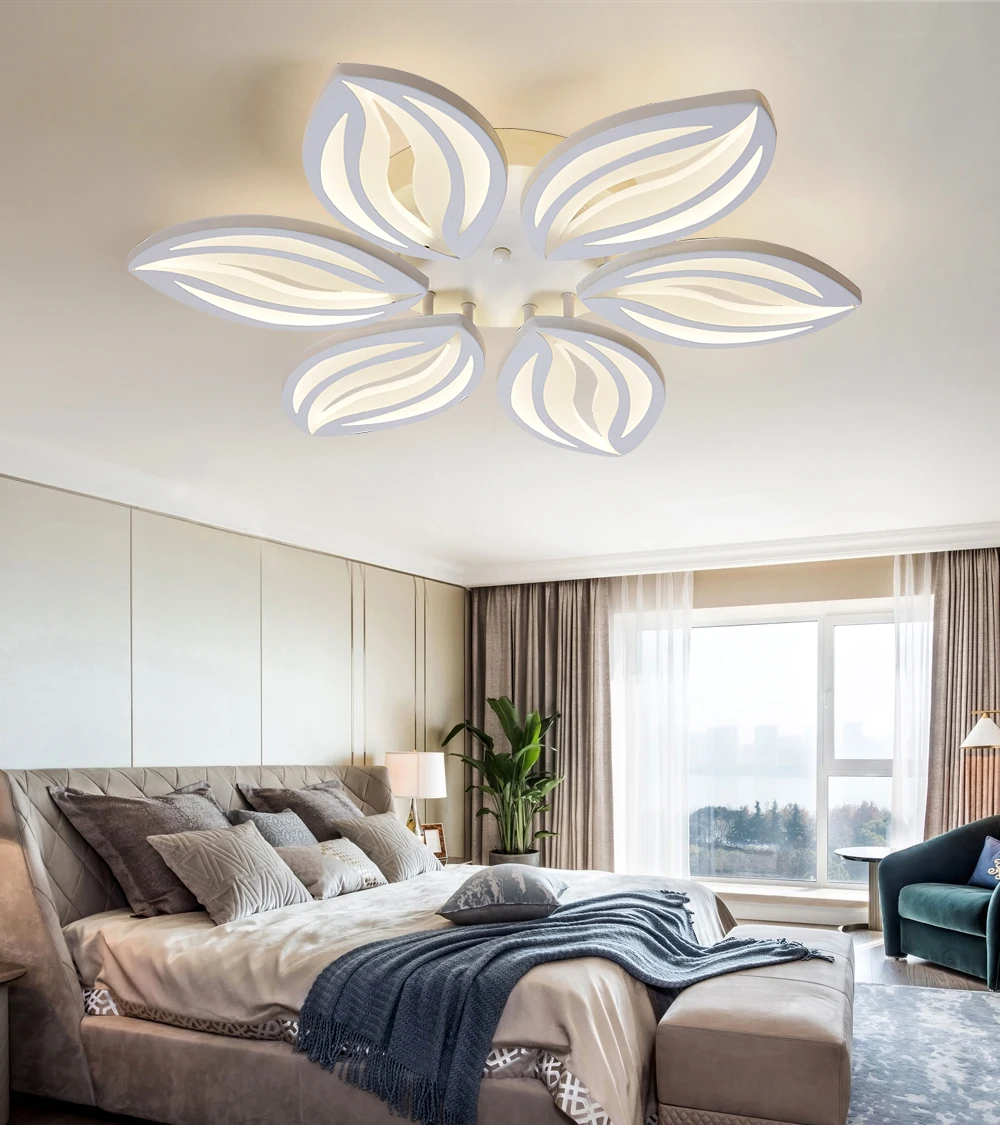 Современные светодиодные потолочные лампы для гостиной кухни спальни детской