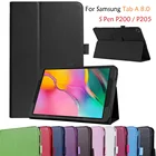 8,0 ''Folio Coque для Samsung Galaxy Tab A 8,0 S Pen SM-P200 P205 чехол Магнитный умный PU авто-Спящий чехол для Samsung P200