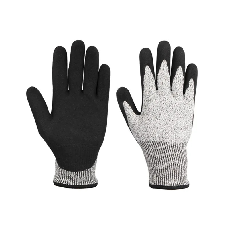

1 Pairs Anti Cut Gloves Nitrile Coated Hppe Gardening Gloves Nonslip Protect Against Cuts and Dirt Mechanic Work Gloves Unisex