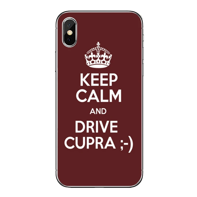 Мягкий чехол для samsung Galaxy A10 A30 A40 A50 A60 A70 A6s A8 A9s J4 J6 Prime Plus сиденья Cupra спортивный автомобиль - Цвет: Cupra-sport-B-01