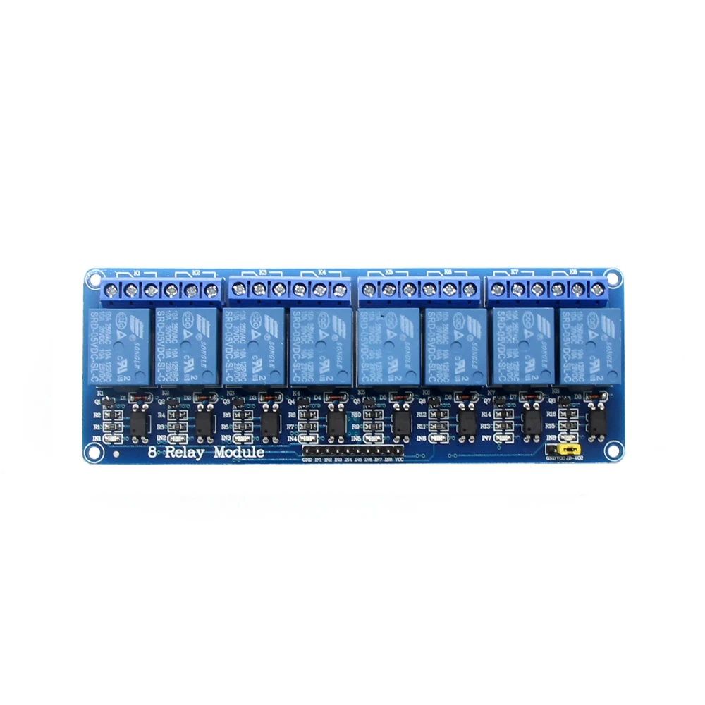 DC5V 1 2 4 8 канальный релейный модуль с оптопарой. Реле Выход способ для arduino Raspberry Pi В