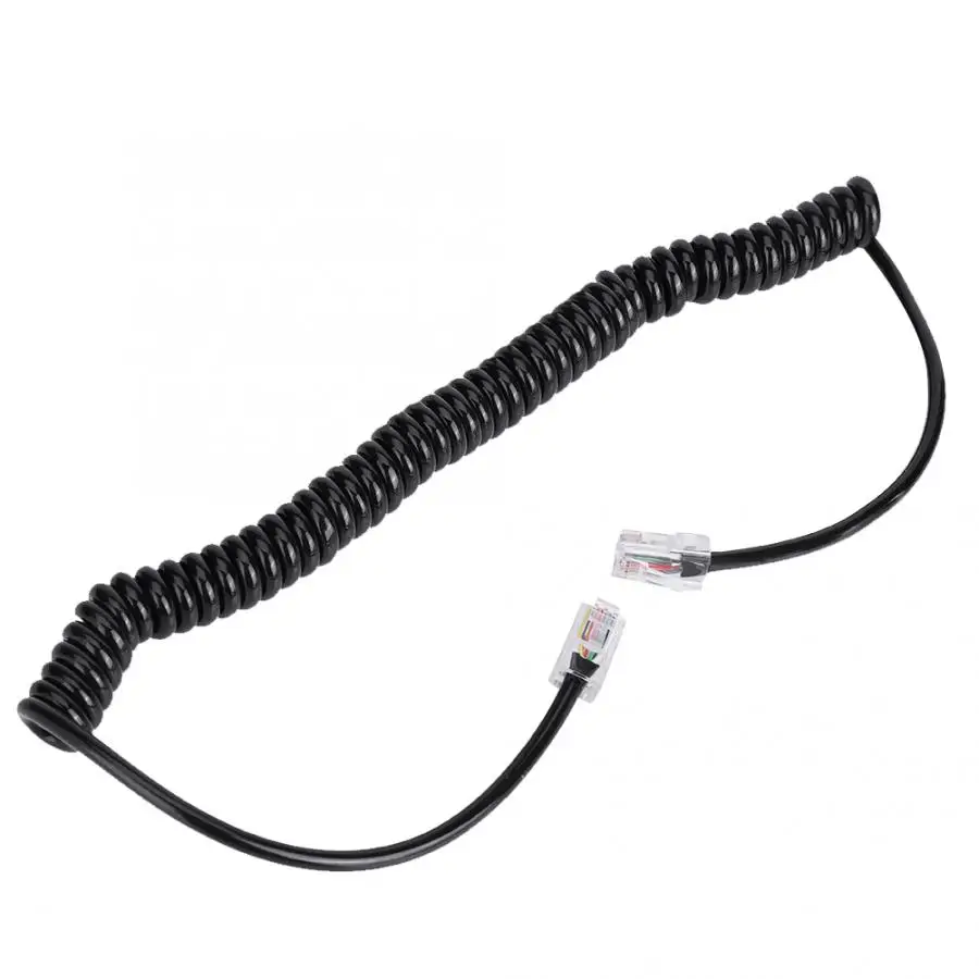 RJ45 8 Pin Mic кабельной жилы для автомобиля радио динамик и микрофон HM 98 133 hm133v