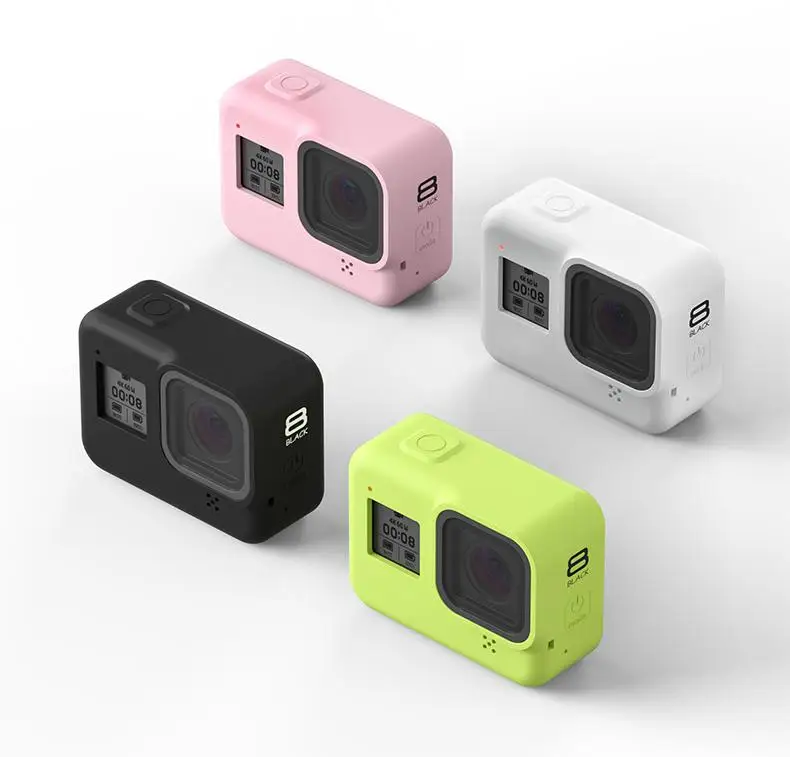 

Anti-fall Protective Shell with Anti-lost Rope Camera Silicone case Silicone Case for GoPro Hero 8 Black Camero Accessories r60