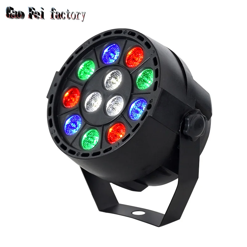 Сценический светильник DMX RGBW LED Par мини Лира стирка 36 Вт без каблука с 512DMX