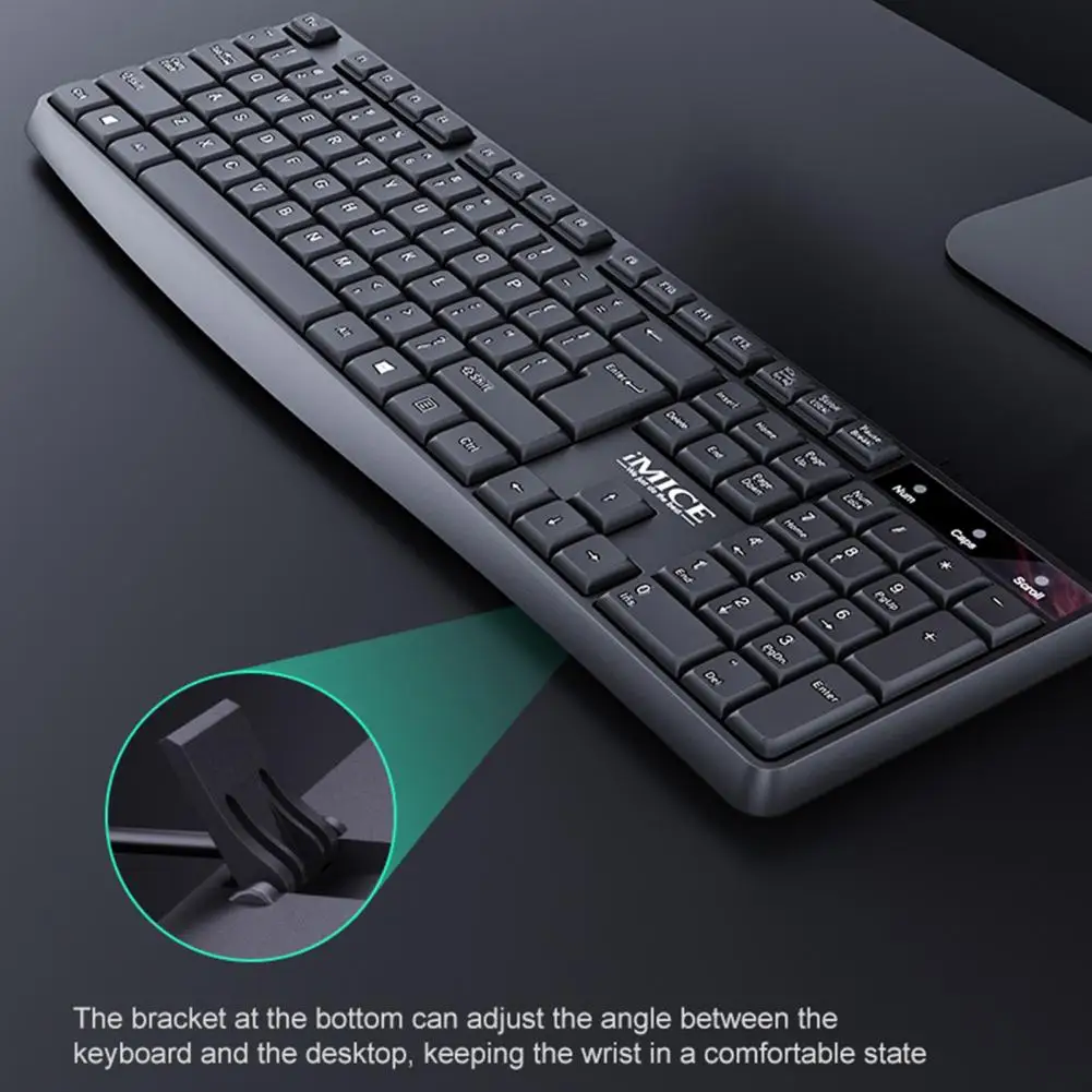 IMICE Gaming keyboard И Мышь Беспроводной клавиатура с подсветкой клавиатуры комплект