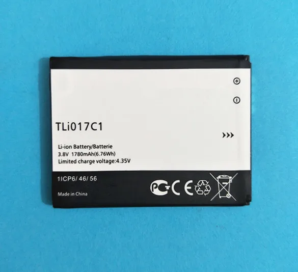 Новый аккумулятор 1780 мАч для Alcatel OneTouch PIXI 3 4 5 дюйма 5019D 5017D 5017A 5017X 5017 5027B TLi017C1/TLi017C2