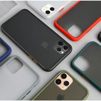 fashion matte case for iphone 11 pro 11 pro max shockproof transparent phone back cover for apple 11 for iphone 11 11 pro max