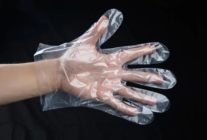 Pe/cpe/tpe/ldpe/hdpe биоразлагаемые пластиковые одноразовые перчатки 1000 штук | Аксессуары