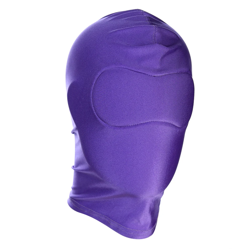 секс шоп товары для пары БДСМ маска рабыня с открытым ртом капюшон фетиш