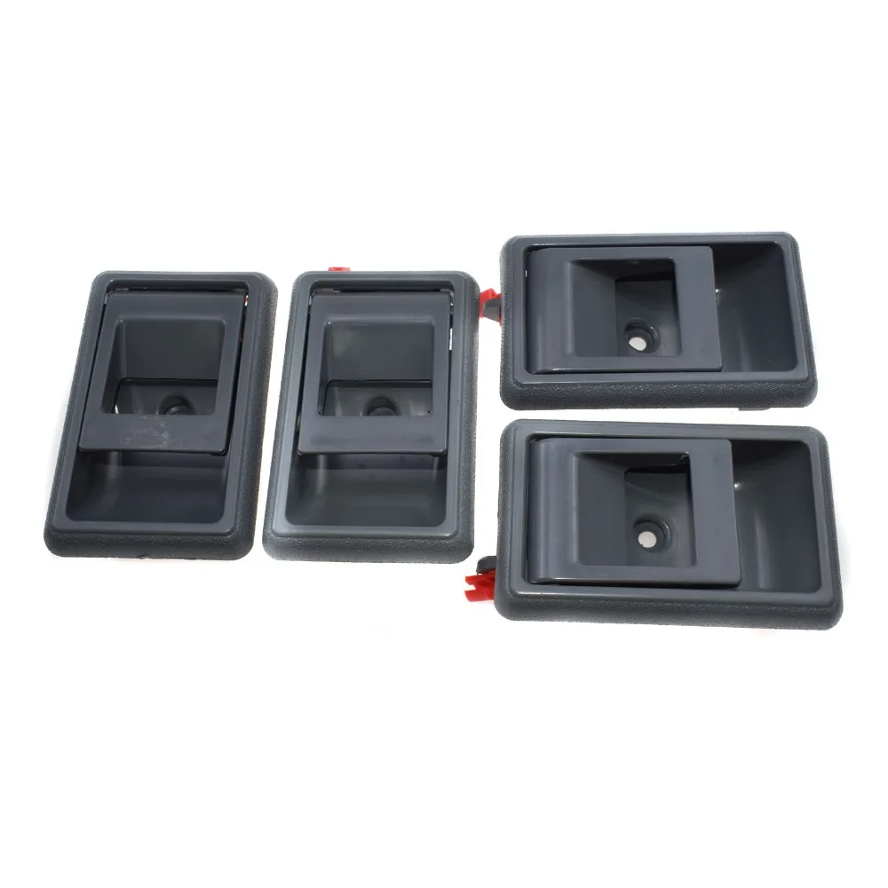 ISANCE 4 шт. серая внутренняя ручка двери левый и правый набор TO1352105 TO1353105 для Toyota Corolla