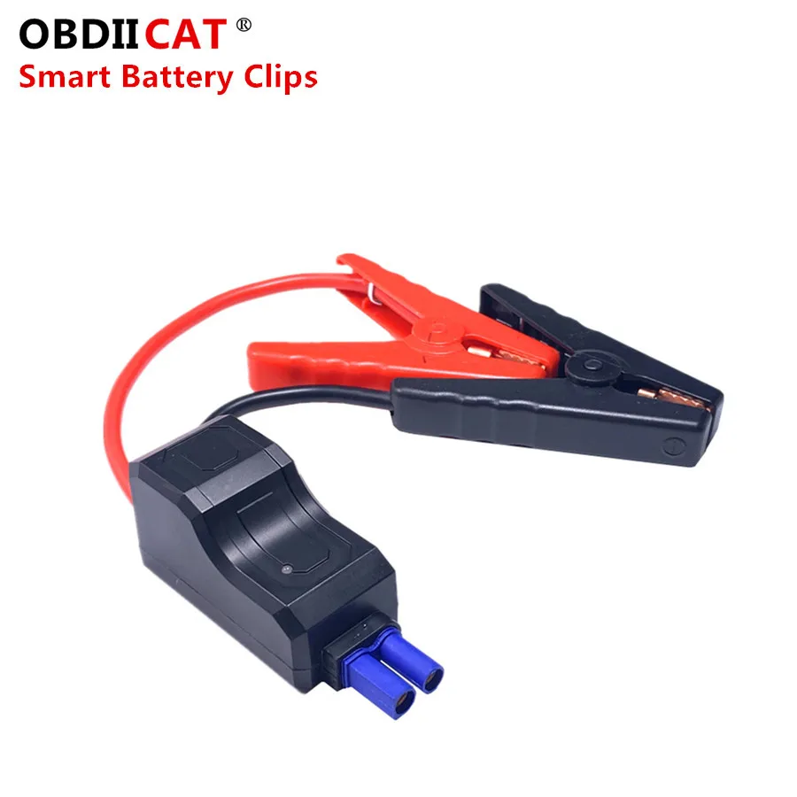 Smart Clips Clamps For 12V Car Starter Short Circuit Overcharge Constant Regulator Protecting Charger for Car Battery