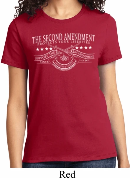

The Second Amendment Ladies T Shirt