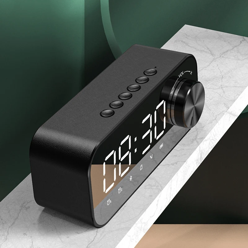 

Bluetooth Speaker with Alarm Clock for Kids ,Loud Dual Alarm Clocks