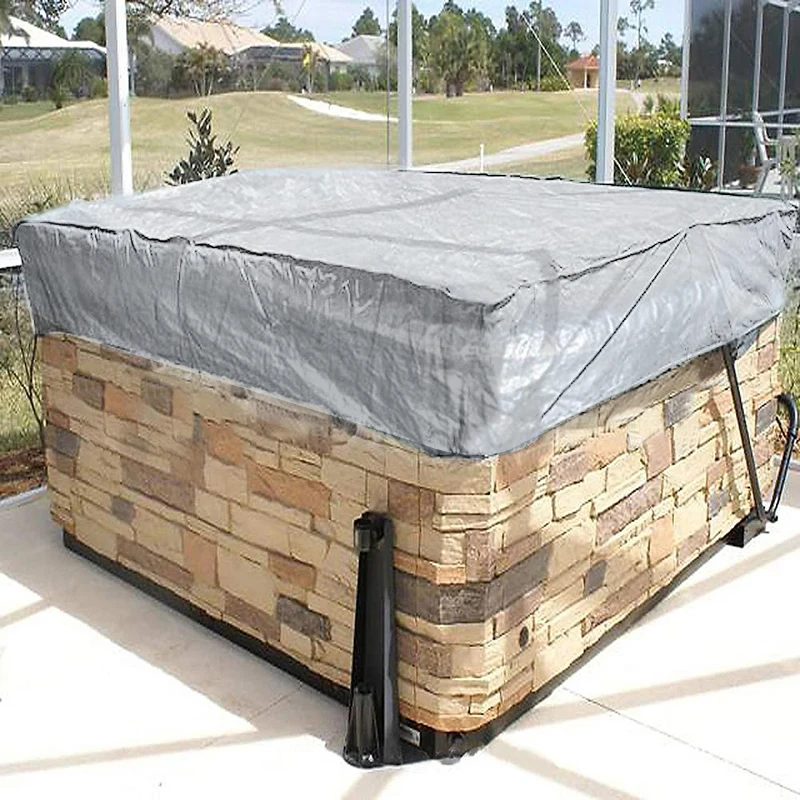 Наружная гидромассажная Ванна спа Водонепроницаемая Пыленепроницаемая крышка