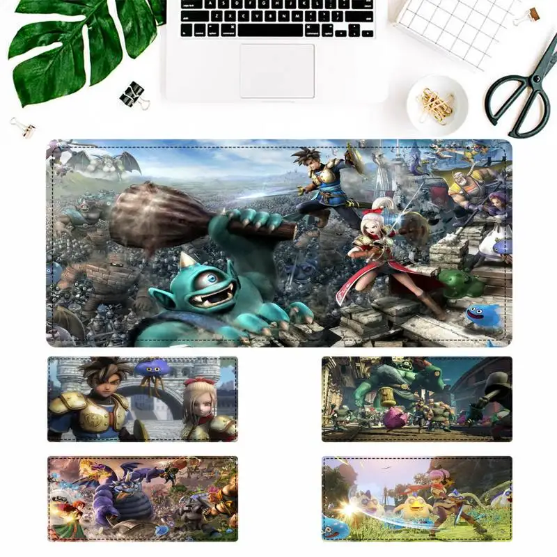 

Funny Dragon Quest Heroes Mouse Pad Gaming MousePad Large Big Mouse Mat Desktop Mat Computer Mouse pad For Overwatch