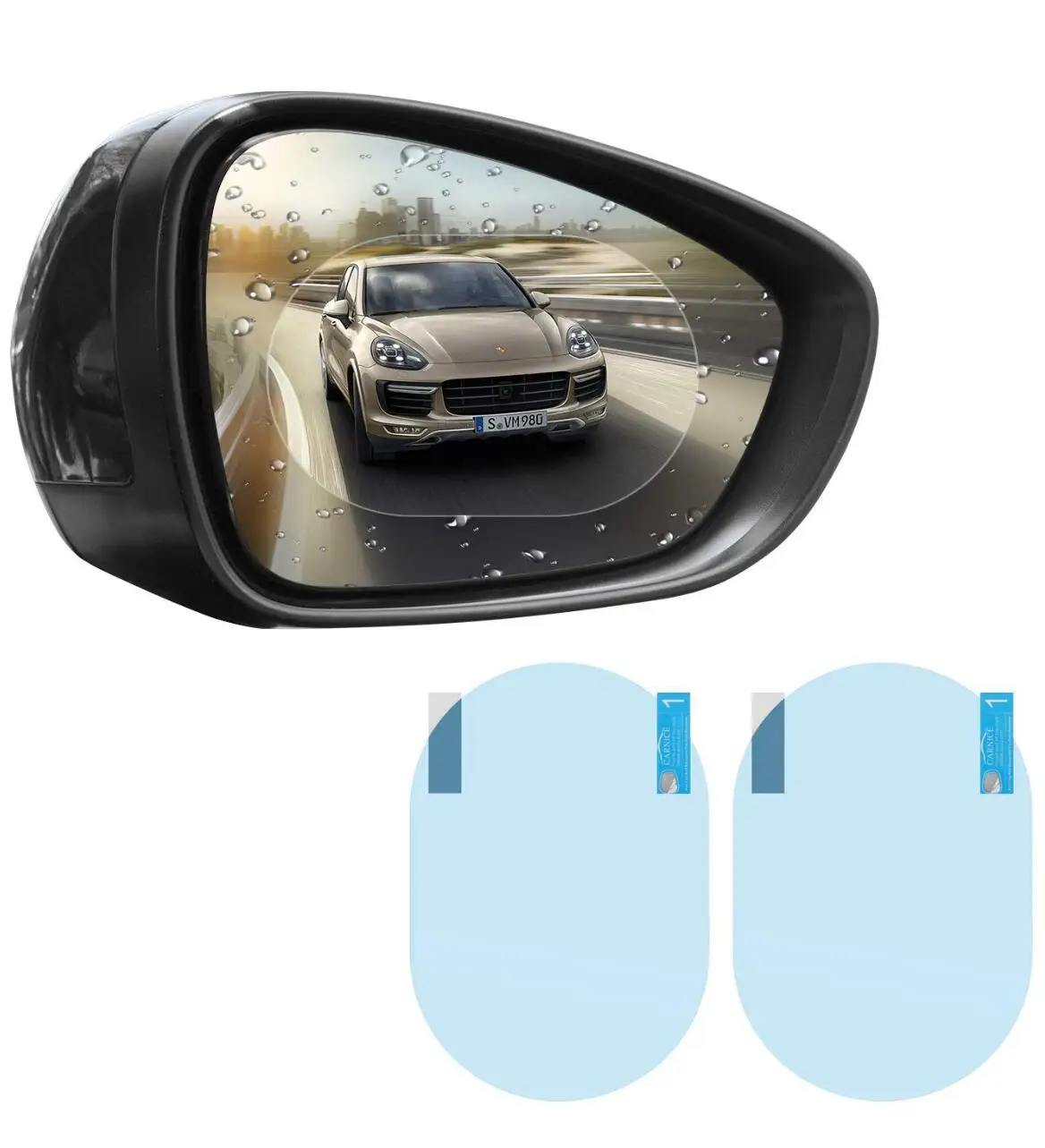 Противотуманная зеркальная защитная пленка для jeep grand cherokee mercedes w203 golf 5 audi a6 6 mazda