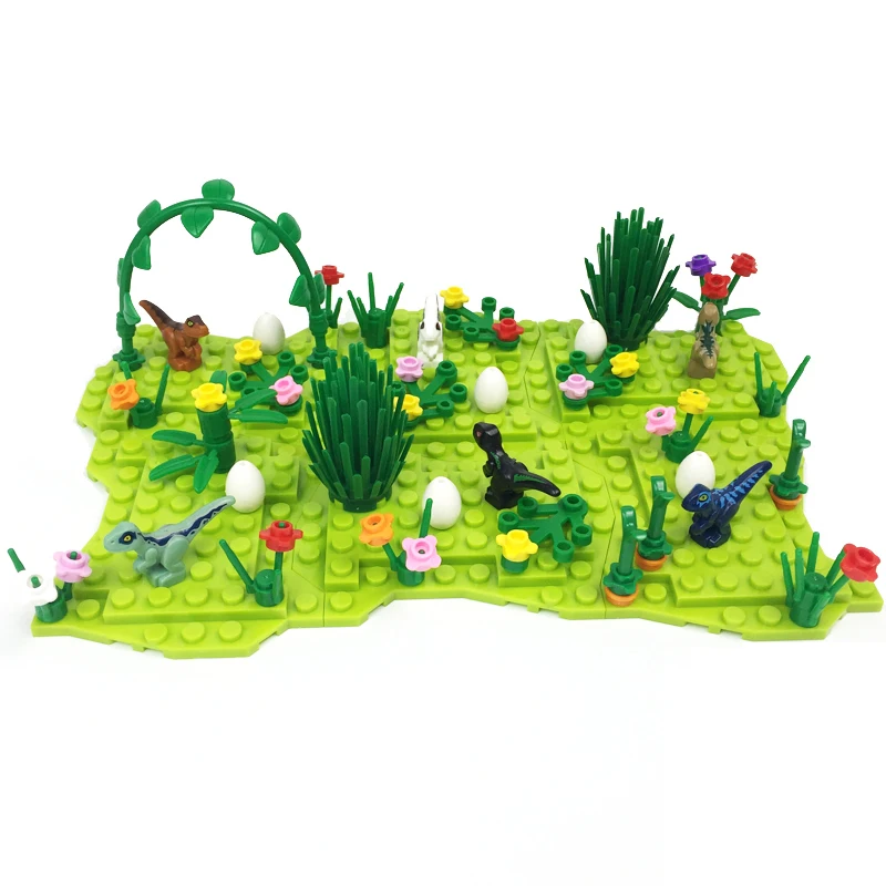 Конструктор MOC Парк Юрского периода динозавры тираннозавр совместимый