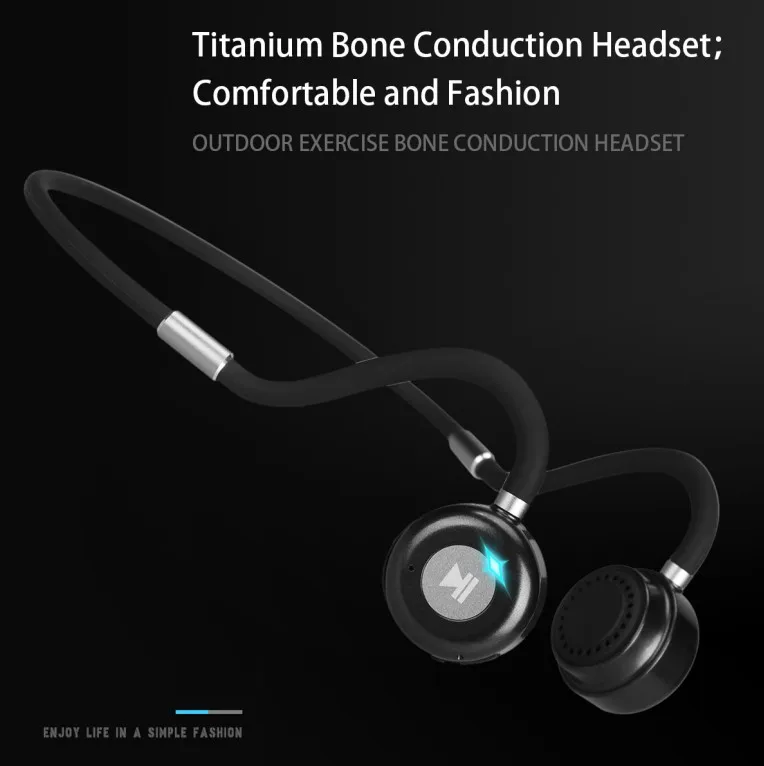 Наушники с костной проводимостью Bluetooth беспроводные не вставляемые наушники