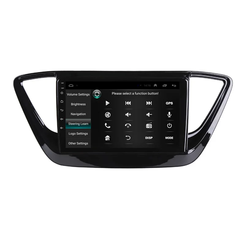 " 2.5D ips Android 8,1 автомобильный DVD мультимедийный плеер gps для hyundai Verna Solaris аудио радио DSP 32EQ стерео навигация