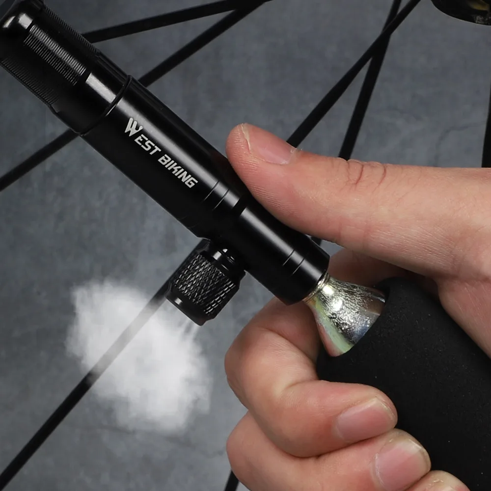 Фотонасос CO2 2 в 1 воздушный насос для бескамерных шин набор инструментов ремонта