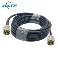 bevotop lmr240 cable pl259 uhf male to uhf male connector rf adapter coaxial cable 50ohm 50 4 pigtail ham radio extension cord