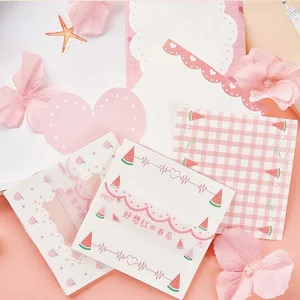 30 страниц, Летний стиль, лимон, персик, мороженое, памятка для студентов, канцелярские принадлежности