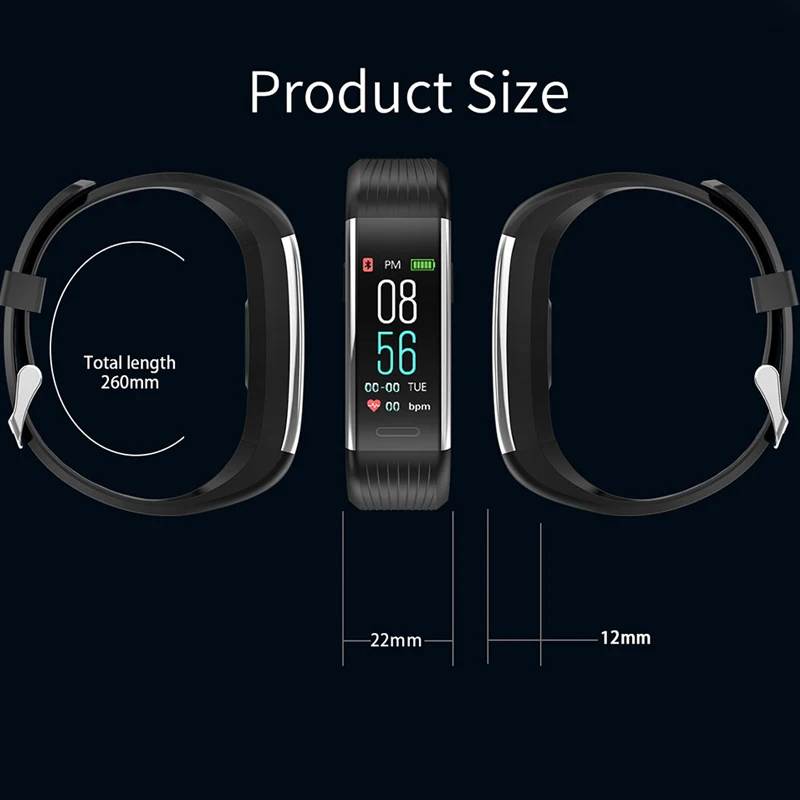 

R1 Sport Smart Band Ip67 Waterproof Fitness Bracelet Women Men Pedometer Fitness Tracker Watch Blood Pressure Heart Rate Monitor