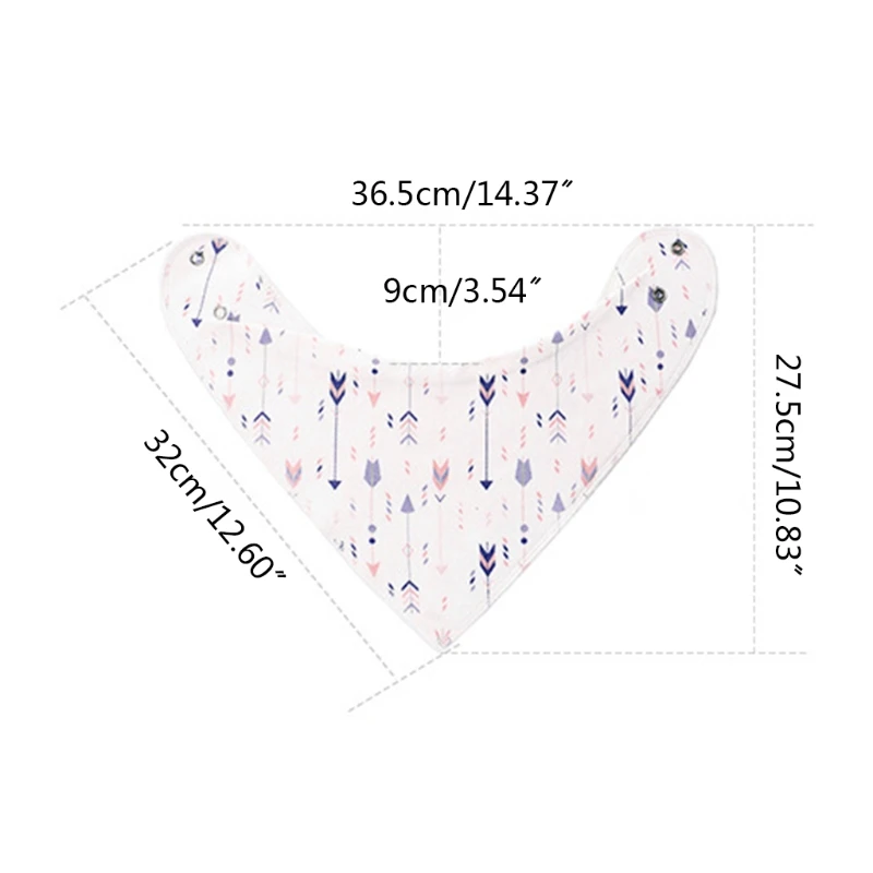 

8 Pcs/Set Baby Newborn Feeding Bibs Soft Cotton Saliva Towel Toddler Triangle Scarf Bandana Newborn Burp Cloth Shower Gifts