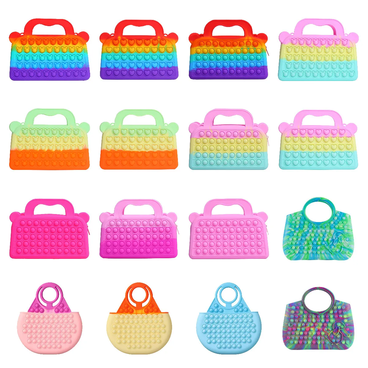 Новый Popper сенсорный Popete силиконовая сумка для хранения Popite декомпрессии кошелек