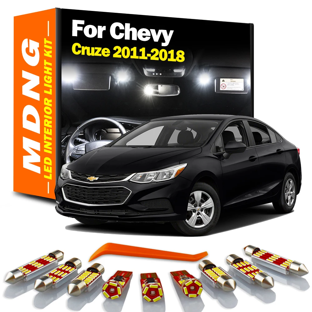 Ярсветильник комплект MDNG для Chevrolet Chevy Cruze 2011 2012 2013 2014 2015-2018 купольная карта лампа