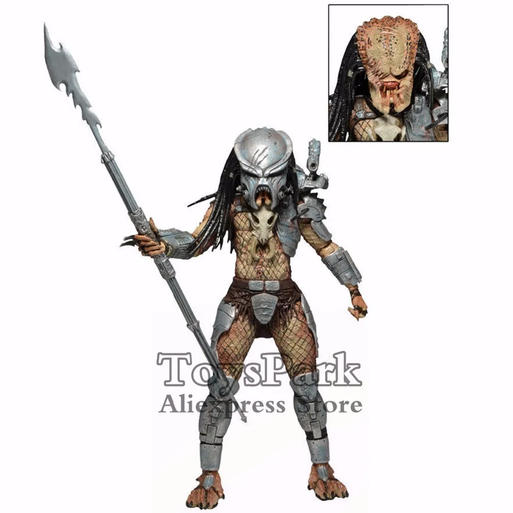 Оригинальный NECA Predator 7 &quotахаб фигурка SDCC 2014 Эксклюзивный Хищник 2 серии
