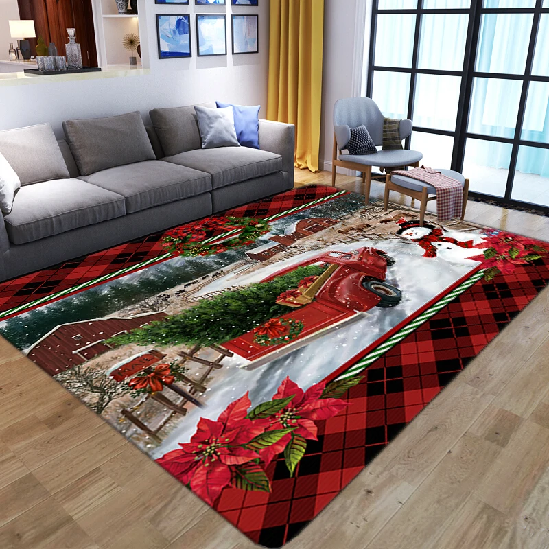 

Gorgeous Flower 3D Carpets for Living Room Child Play Gamer Area Rug Soft Floor Doormat Christmas Home Decor Bedroom Bedside Rug
