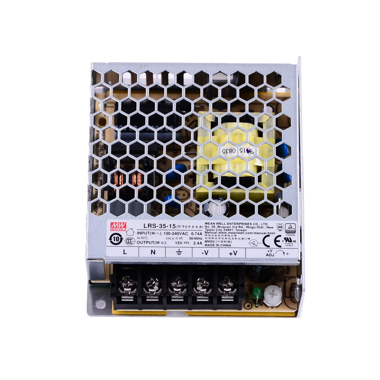 

Mean Well LRS-35-15 meanwell 15VDC/2.4A/36W Single Output Switching Power Supply online store